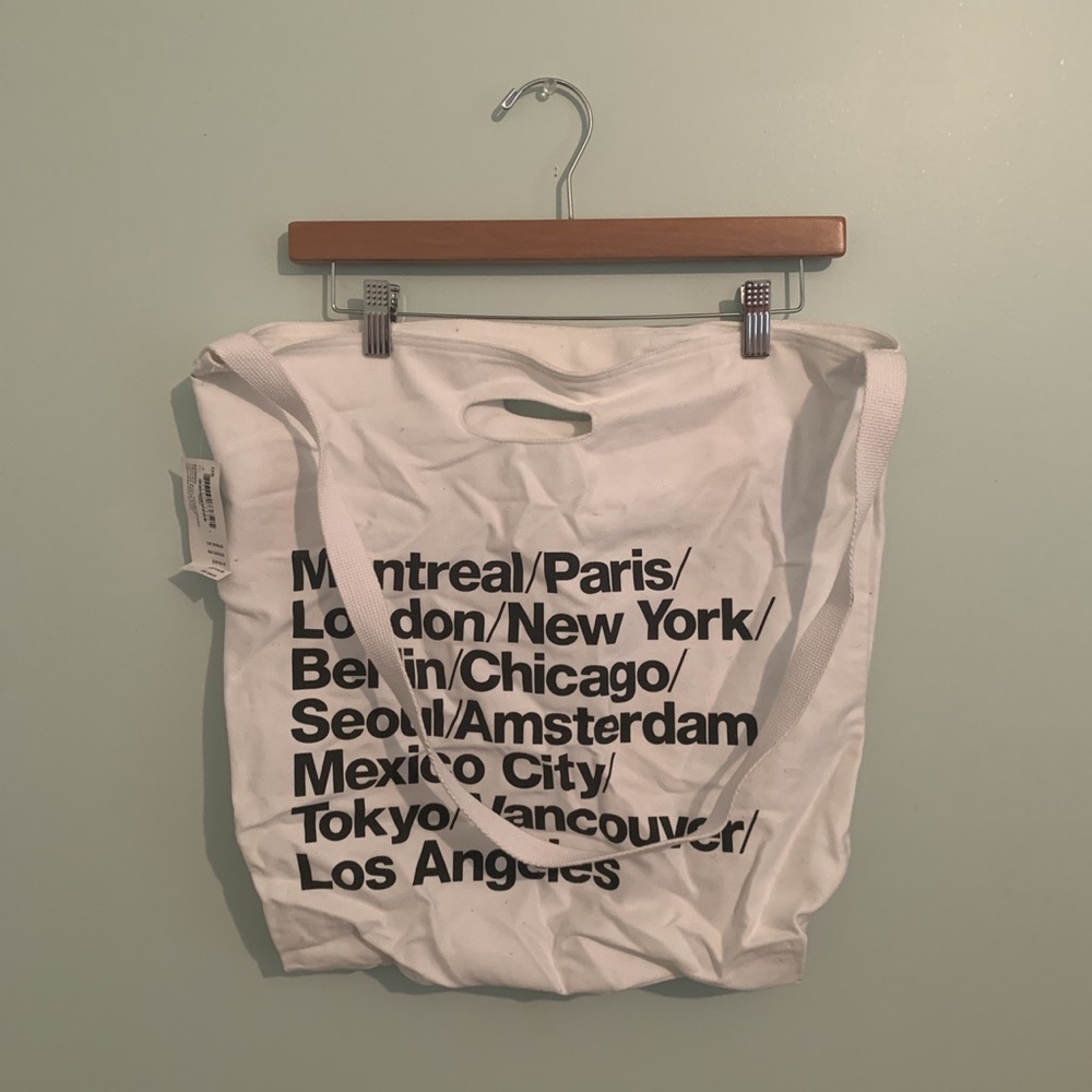 American Apparel Denim tote